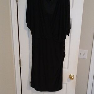 Jones Studio Black Short Sleeve Dress